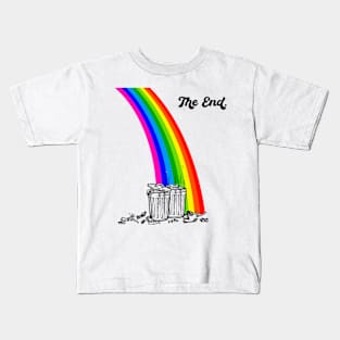 Trash At The End Of The Rainbow Kids T-Shirt